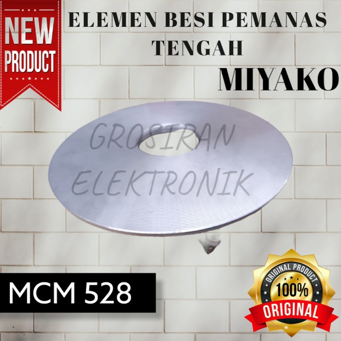 Elemen Besi Pemanas Tengah Magic Com Miyako Mcm528 Mcm 528 Original