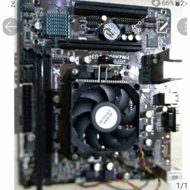 AMD A4 7300 3.8ghz + Mobo FM2 / 8GB bukan A4 6300 A6 6400  A6 7400 A8 7600