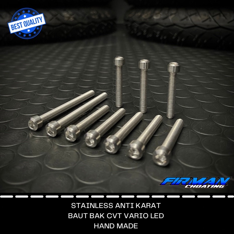 Baut set bak blok cvt vario led custom stenlis model titanium