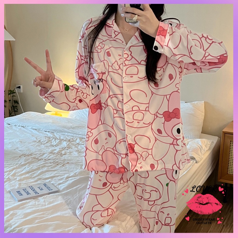 lover  Stelan Oversize Jogger PP / Piyama Oversize IMPORT / piyama wanita Korean Style