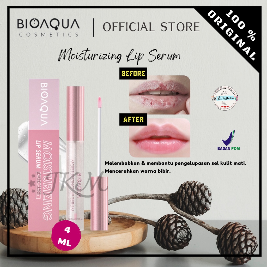 BIOAQUA MOISTURIZING LIP SERUM BIOAQUA SERUM BIBIR BPOM