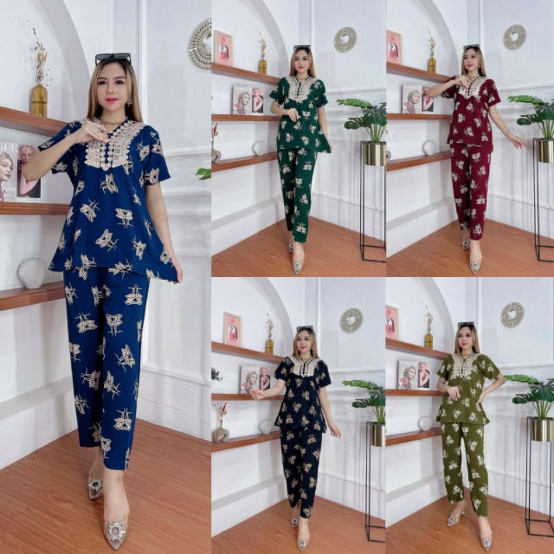 SETELAN ARAB RENDA/SETELAN RENDA MOTIF /CP ARAB RAYON/