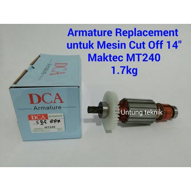 Armature Replacement Cut Off Maktec MT 240