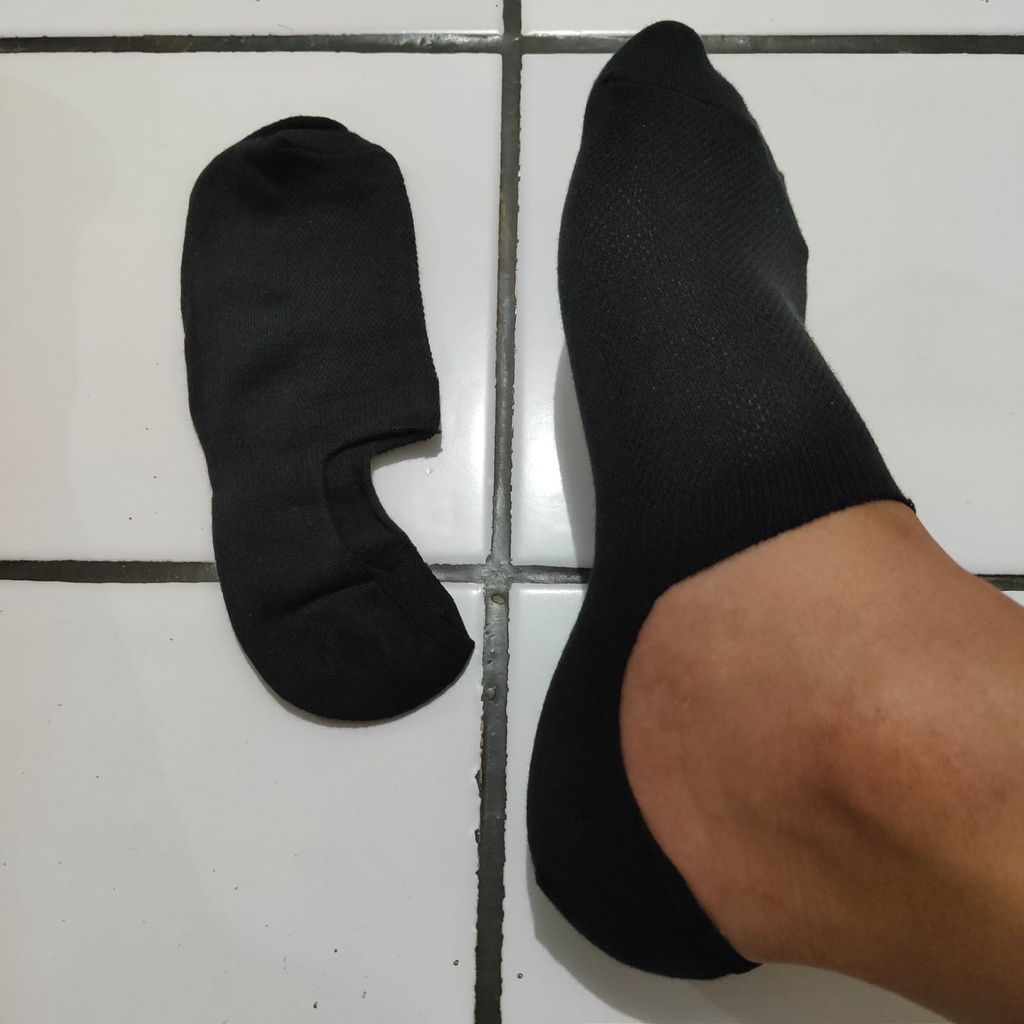 [MURAH] Kaos kaki dewasa hidden invisible sock sport KKTUMIT-BOATKAOS