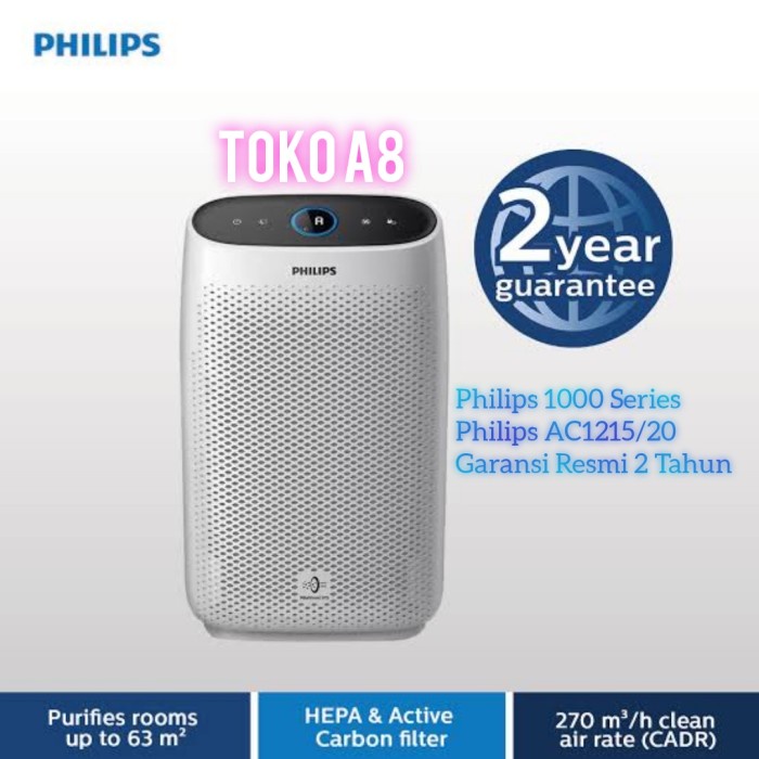 PROMO PHILIPS Air Purifier AC1215 Garansi Resmi Philips AC 1215 HEPA Filter