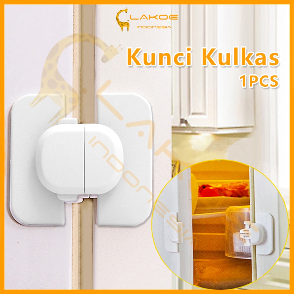 LAKOE Safety Lock Pintu Kunci kulkas pengaman pintu kulkas