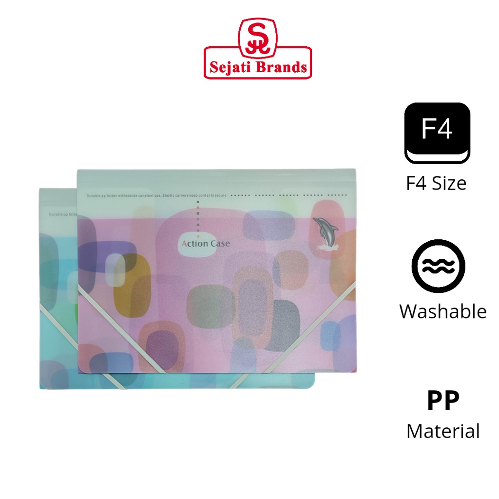 KINARY Tas Dokumen F4/Map Dokumen/Carry File Box (CPD-4161F)