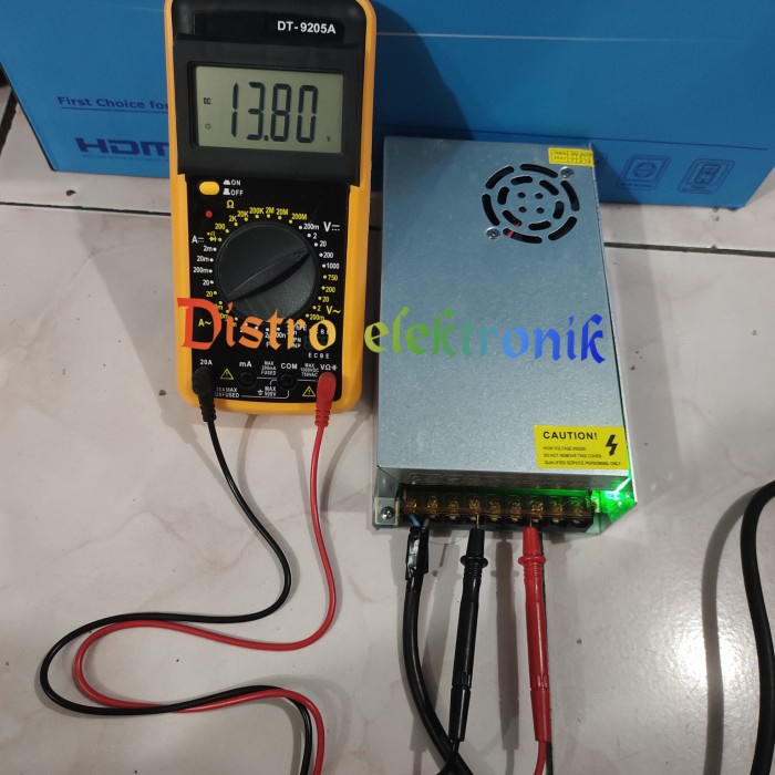 POWER SUPPLY SWITCHING 13.8 VOLT 30A POWER SUPLY 30 AMPERE 13,8V KIPAS