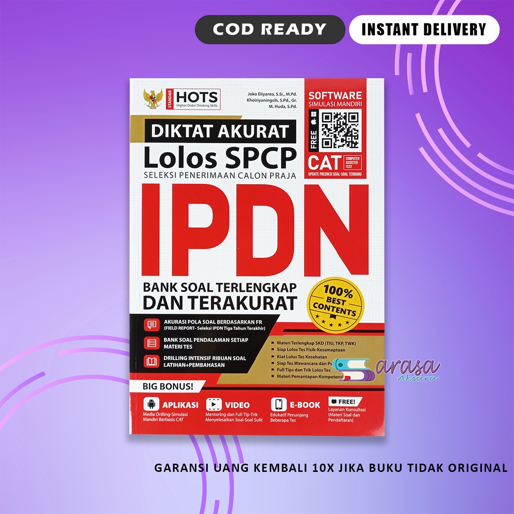 BUKU SCPC IPDN DIKTAT AKURAT LOLOS SPCP IPDN
