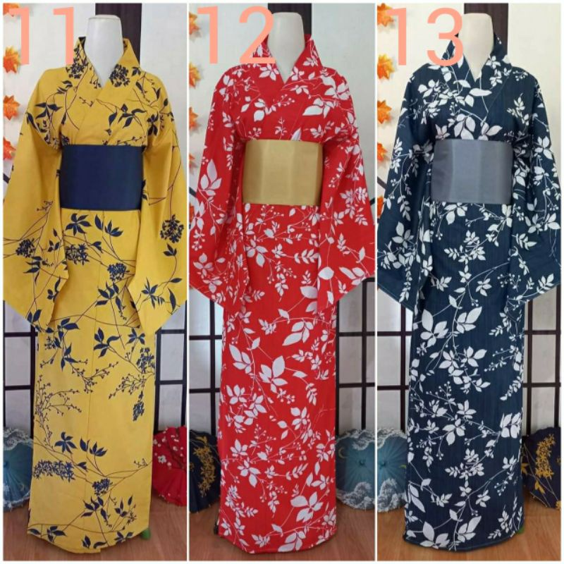 yukata kimono wanita dewasa size S.M.L.XL