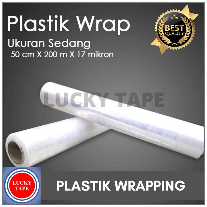 

Plastik Wrapping Lilit/Wraping/Stretch Film/Reping Koper/50cm x 200m