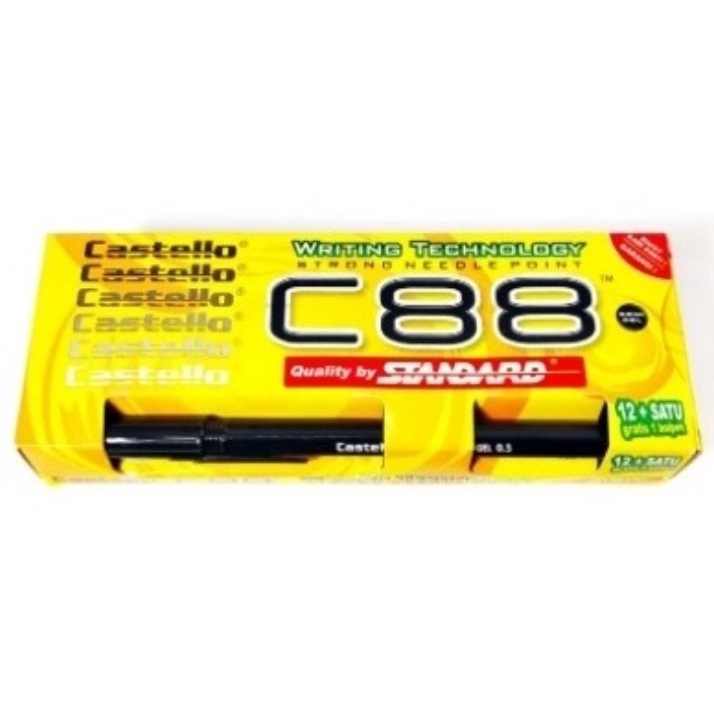 

Standard Pen - AE7 C88 0.5 Isi 12 pcs ( Pulpen, Pena, Ballpoint )