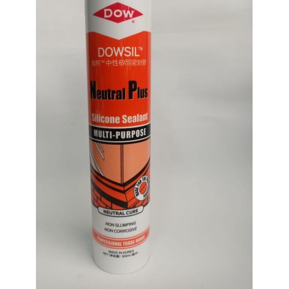

Dowsil Netral Plus Silicone Sealant Dowsil Lem Dowsil Neutral Plus - Putih