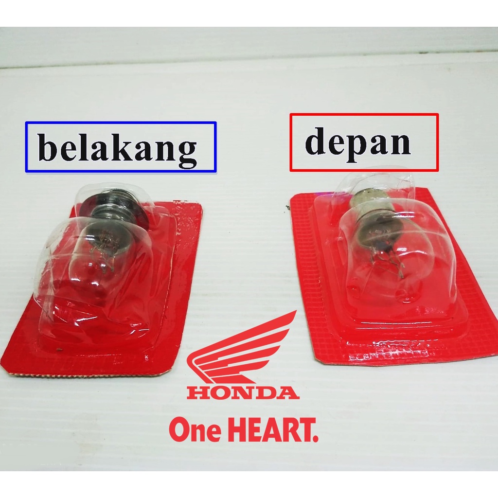 Bohlam Depan blekanag standar Honda/Lampu motor matic bebek Kualitas Ori