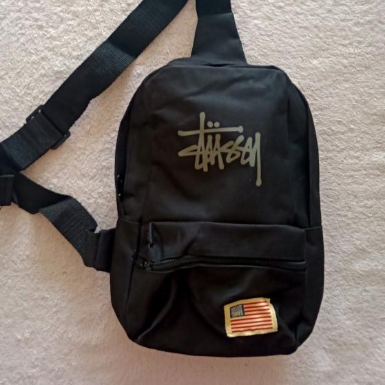 Tas Selempang Pria Stussy Sling Bag Slingbag Troops