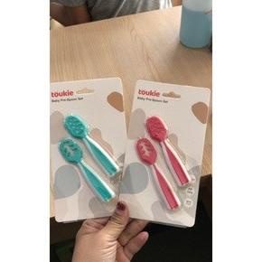 Numnum Dips Glacier Spoon Warna Green + Storm Gray/Sendok Bayi/ Sendok