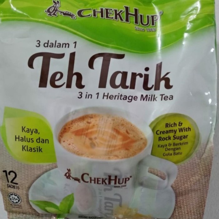 

TEH TARIK CHEK HUP 3IN1 MALAYSIA 12SACHET