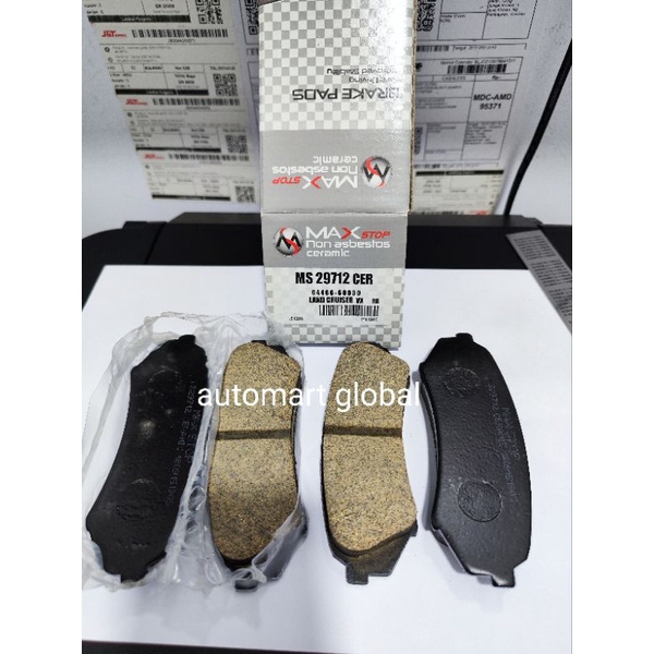 brake pad kampas rem belakang Toyota land cruiser Prado vx