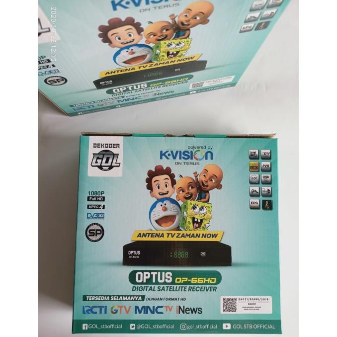 Receiver Optus 66 Hd Rcti Mnc Tv Inews