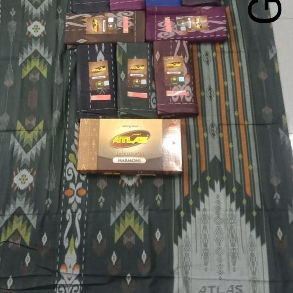 Sarung Atlas idaman harmoni Gardenia