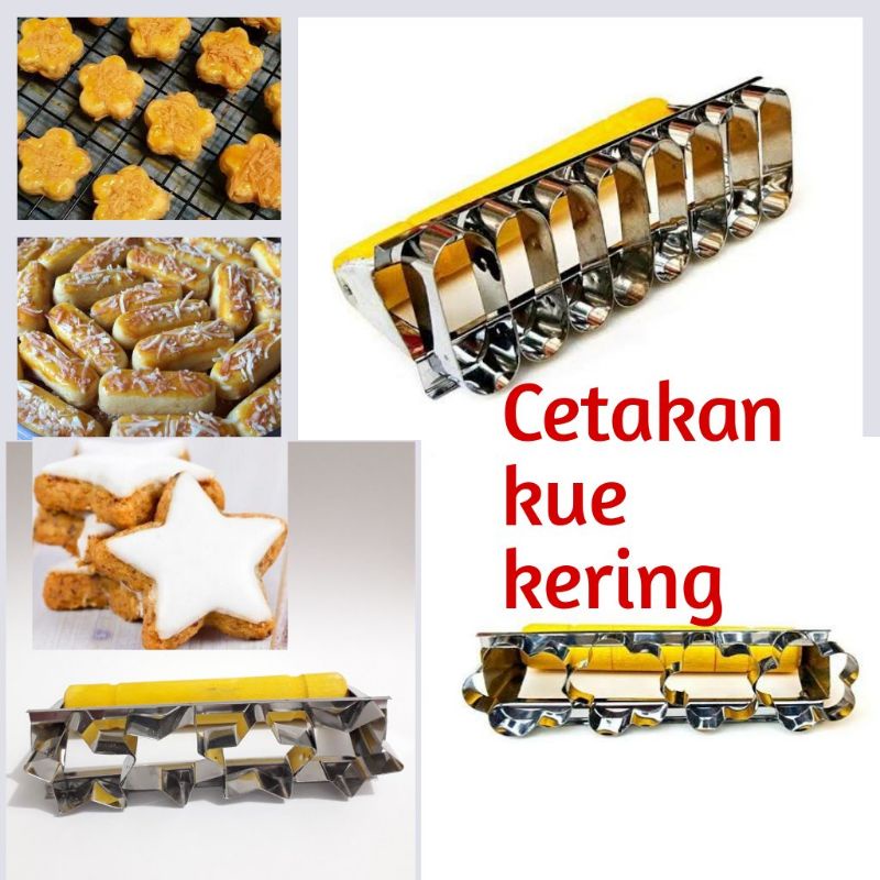 cetakan kue kering kue salju kue kacang castangel cetakan Cetakan Kastengel Kue Kering Bangket Roti 