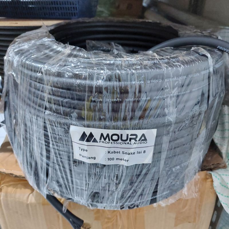 kabel snake isi 8 meteran kabel snake moura isi 8 meteran