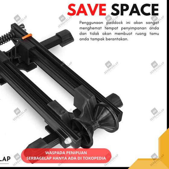 Standar Penyangga Paddock Bike Rack Repair Stand / Rak Display Sepeda