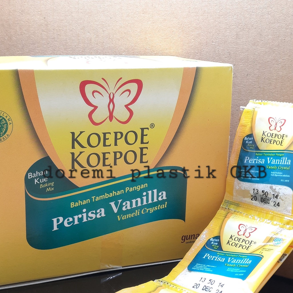 

Vanili sachet kupu - kupu (dus) / vanila sachet kupu
