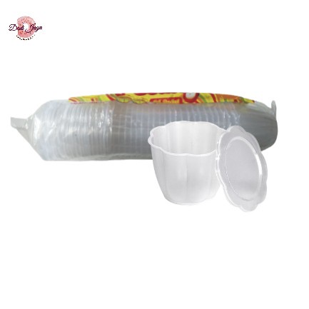 Cup Agar-agar Pelangi Besar