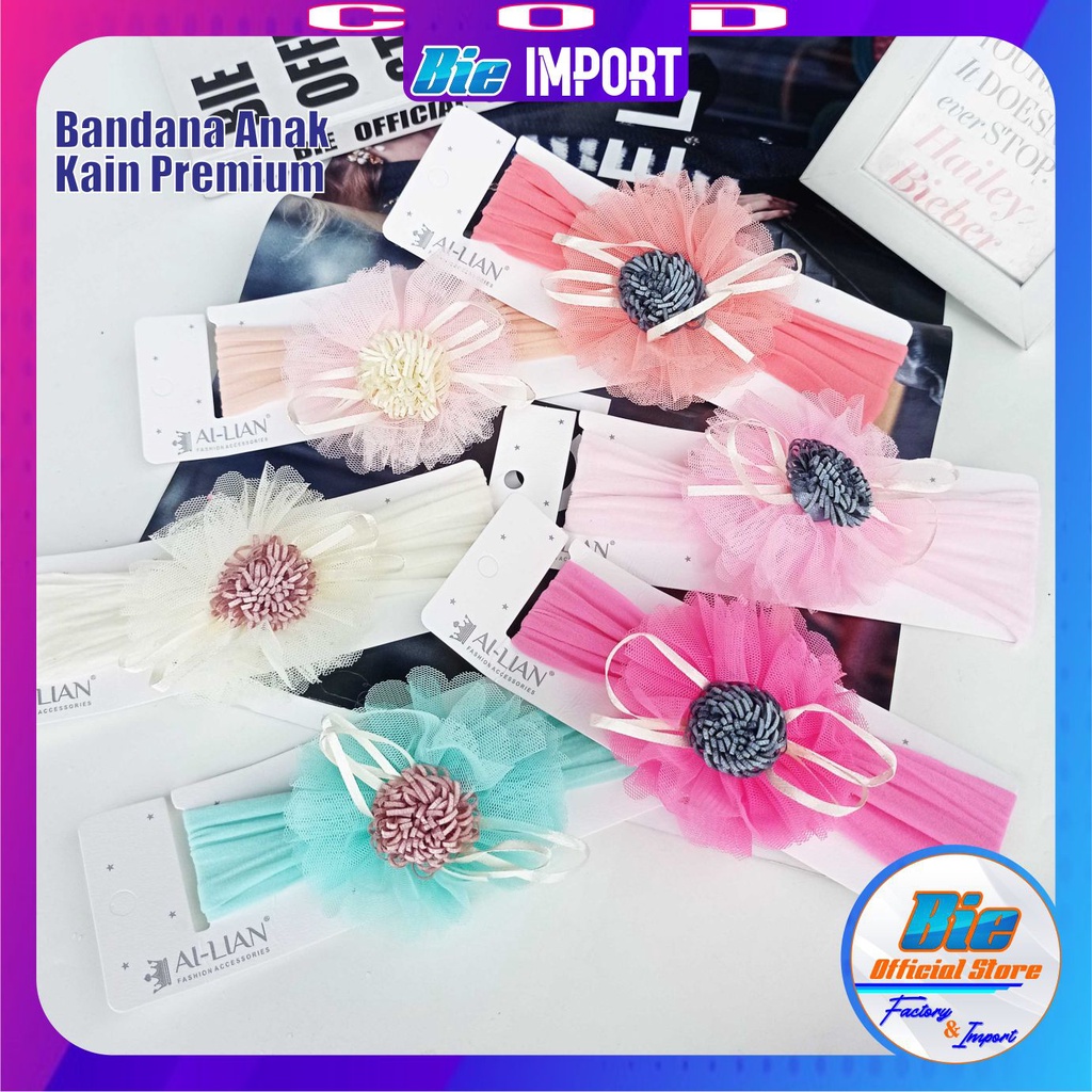 Bandana Anak Premium Cute Impor Best Seller