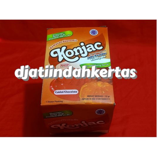 DISKON MENARIK!!!! JELLY POWDER KONNYAKU, MEREK KONJAC Rasa COKLAT