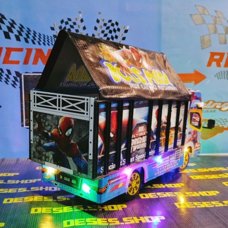 ( COD )truck oleng jumbo P42cm BISA CUSTOM FOTO DAN NAMA DI PINTU BELAKANG