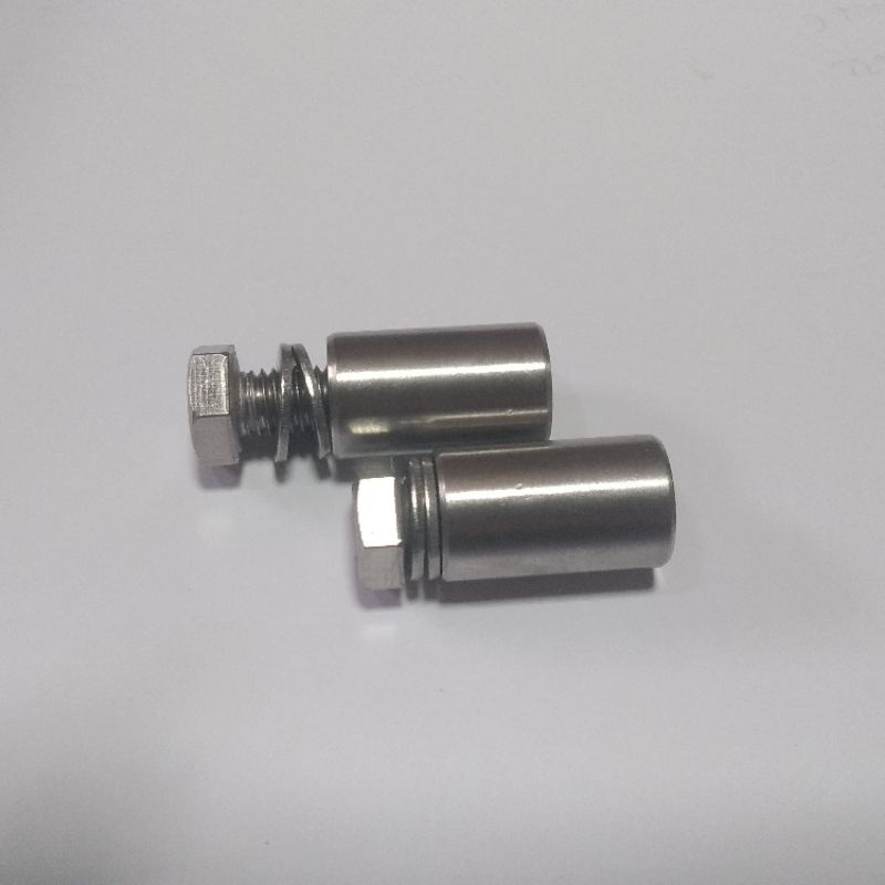 NUTS &amp; SCREW STAINLESS STEEL 15x25mm