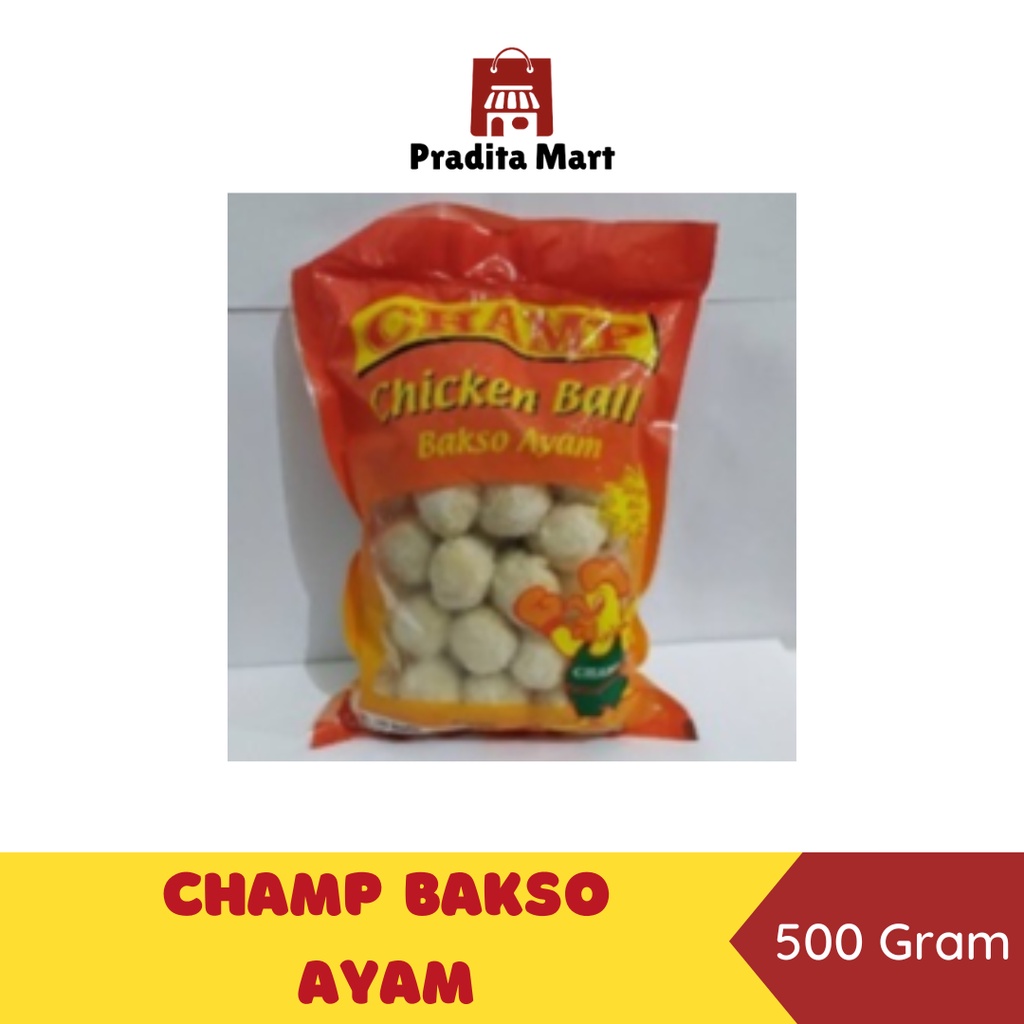 

FROZEN FOOD - Champ Bakso Ayam 500 gr