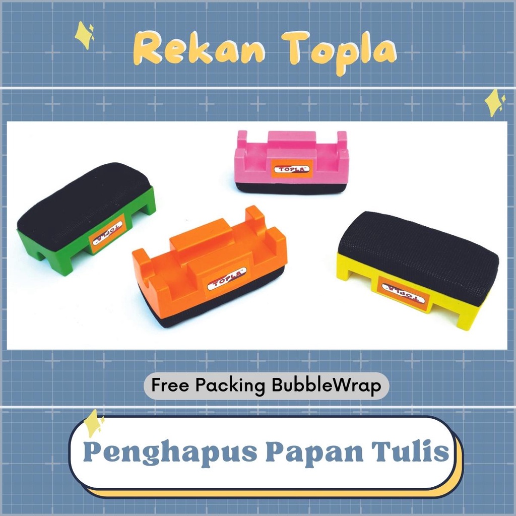 

Penghapus Papan Tulis / Penghapus Papan Tulis Premium / WhiteBoard Eraser / Penghapus Papan