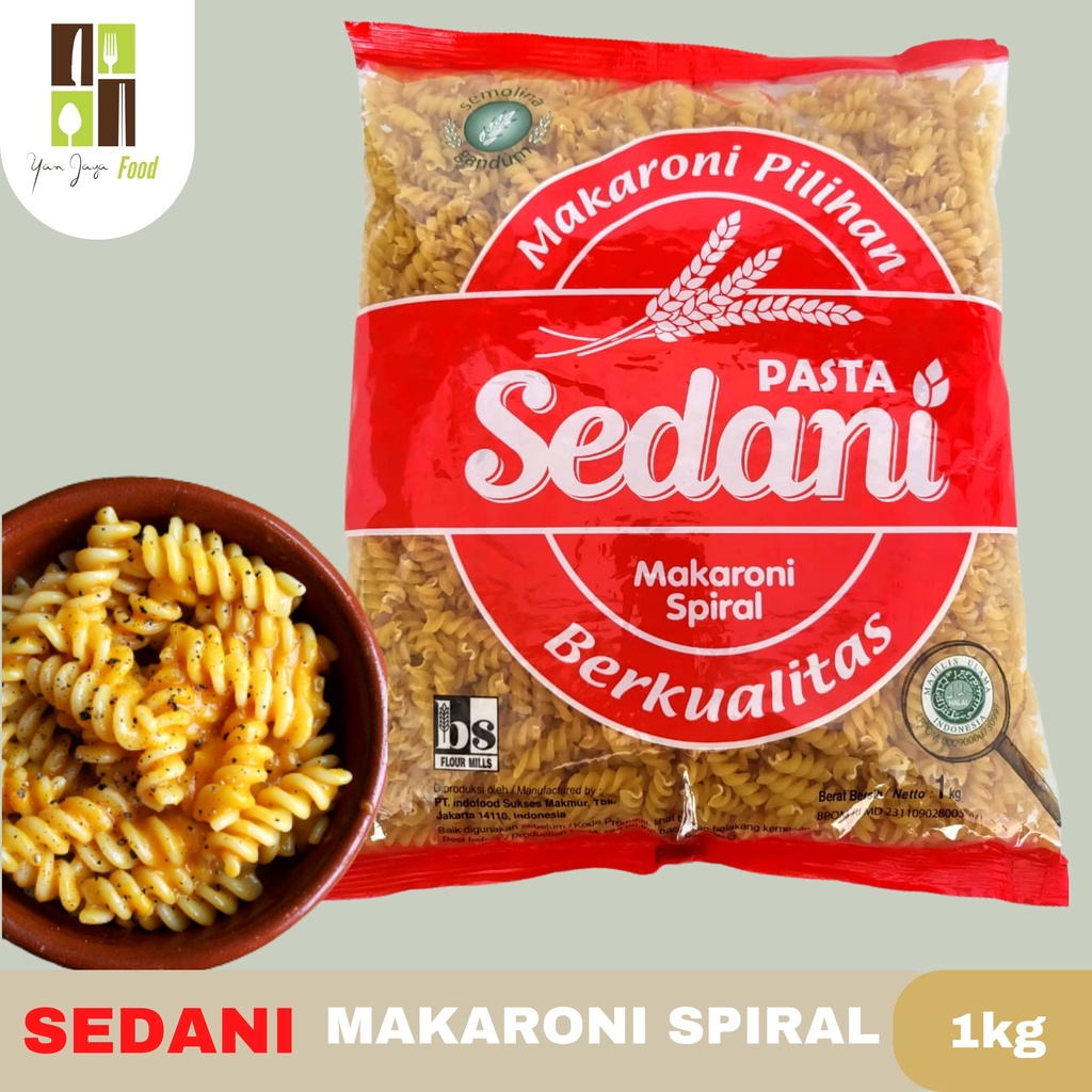 Sedani Makaroni Spiral [250g/500g/1kg]