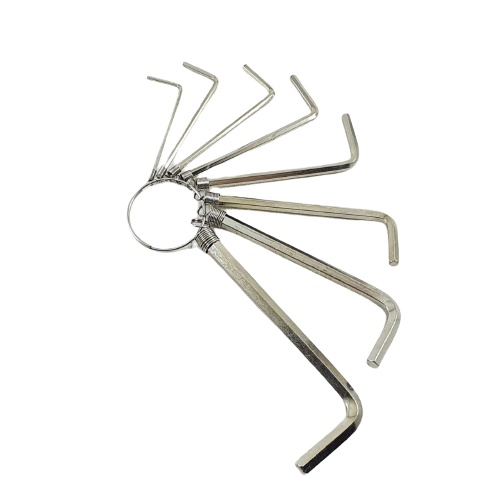 Kunci L Hex Key 8pcs Hexagonal Deli DL3080