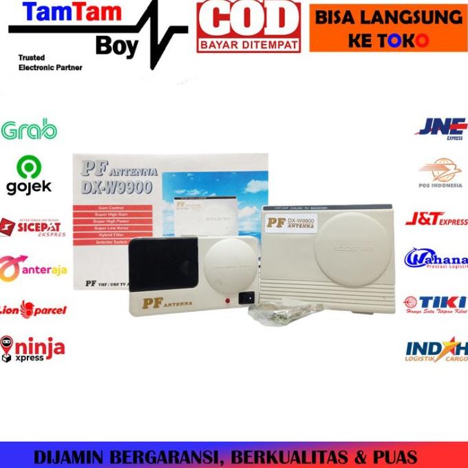 Penguat Sinyal TV / Booster Outdoor Antena TV PF DX-W9900 (ORIGINAL/ASLI)