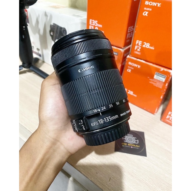 LENSA CANON 18-135MM IS - LENSA ZOOM CANON - LENSA TELLE CANON TERMURAH