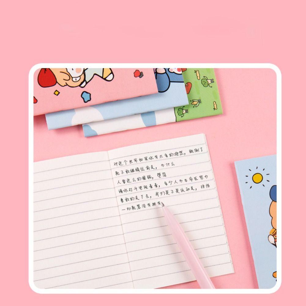 Mxbeauty Mini Notebook Untuk Anak Perempuan Kawaii Alat Tulis Sekolah Portable Scrapbook Diary Notebook Pocket Notepad