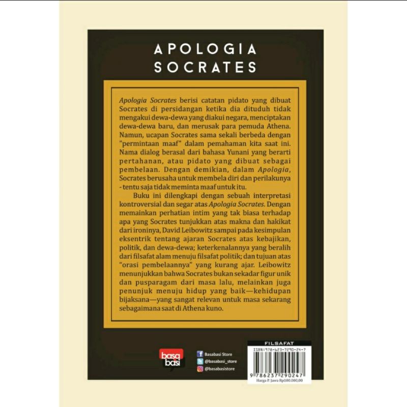 APOLOGIA SOCRATES