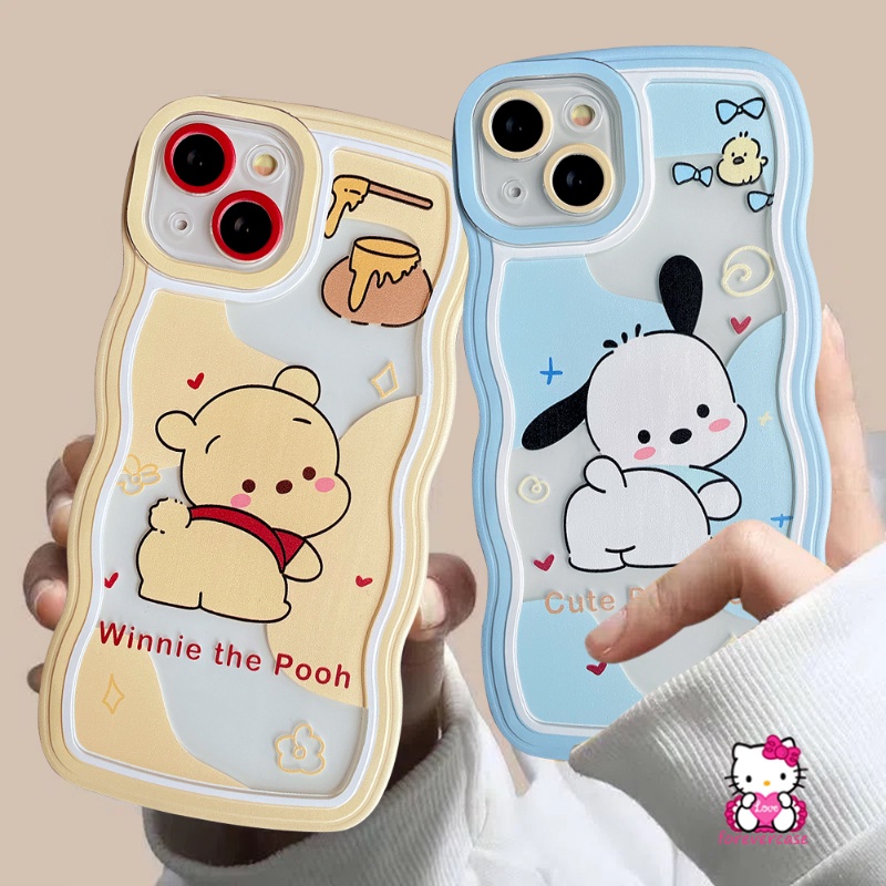 Soft Case Tpu Motif Winnie The Pooh Untuk iPhone 11 XR 7Plus 8Plus 12 14 13 11 Pro Max 6 7 6s 8 Plus 14 Plus X XS Max SE 2020
