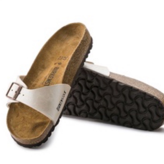 Sandal Birkenstock Madrid Pearl White (preloved)