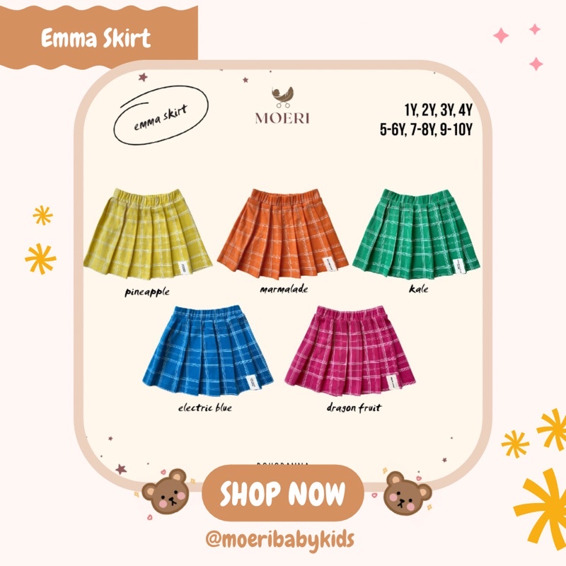 MOERI - Emma Skirt Bohopanna (Rok Anak)
