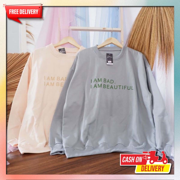 Hodii Cewe Korea Bsju Hode Casual Sweter Cewek Dewasa Hoodie Cewek Kekinian Baju Oversize Murah Atas