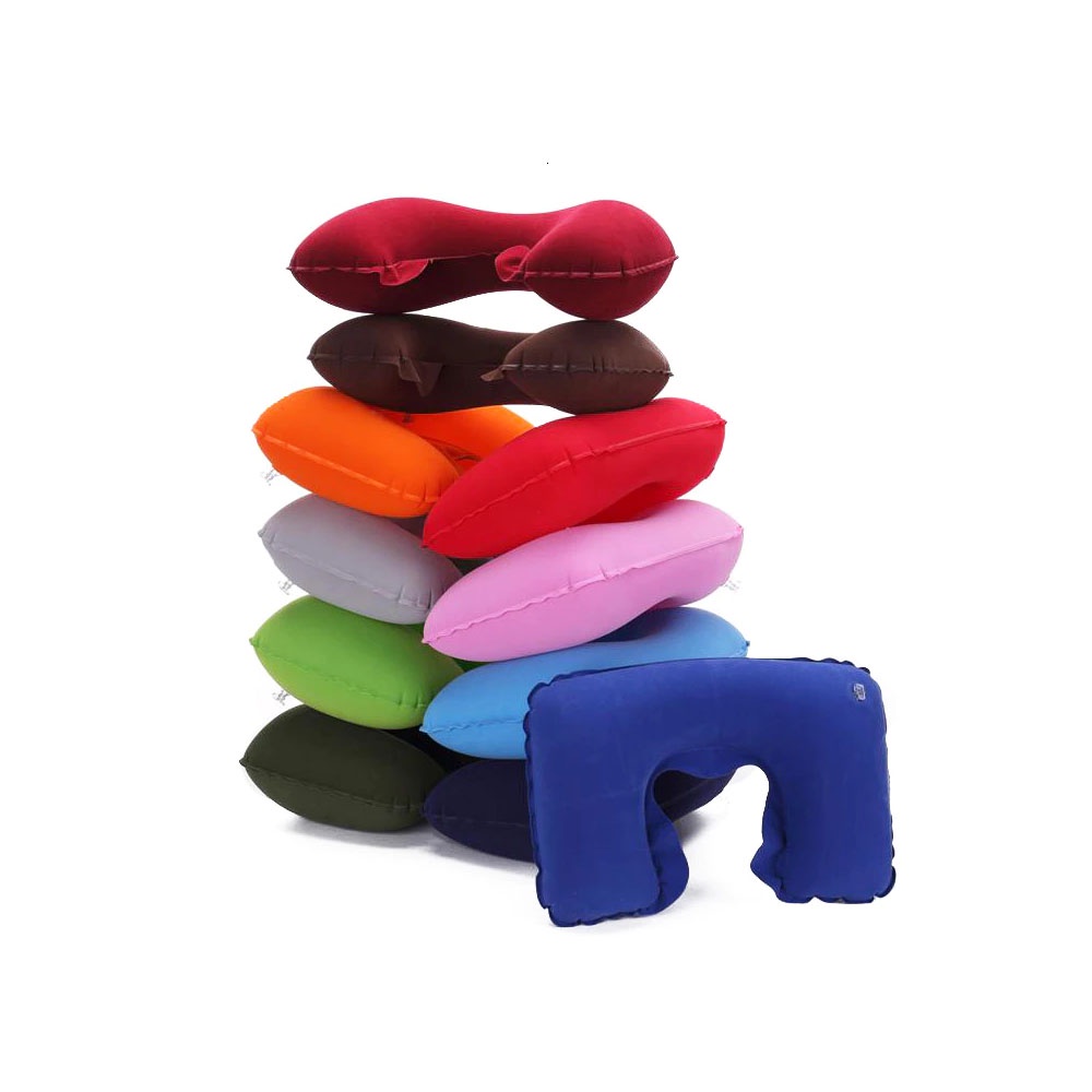 Bantal Leher Tiup Bantal Tiup Bantal Travel Bantal Angin Bantal Udara Bantal Mobil Bantal Sofa Sandaran Kepala Sandaran Leher Bantal Murah Penyangga Leher Bantal Kecil Bantal Portable Neck Air Pillow Bantal Unik Bantal Lucu Bantal Tidur - Warna Acak