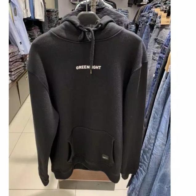 HOODIE JAKET GREENLIGHT ORIGINAL - Abu-abu, L