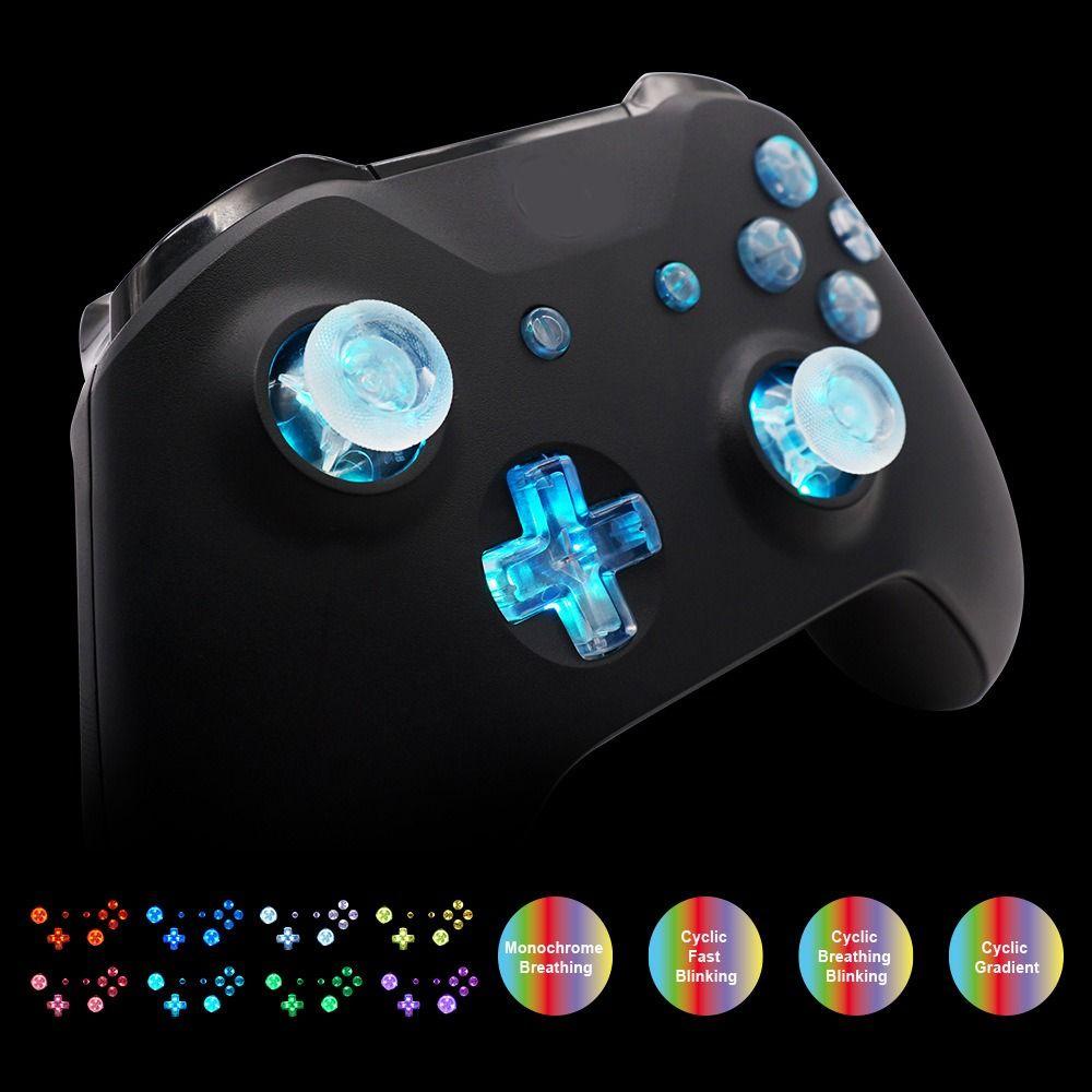 Preva D-pad Thumbstick Aksesoris Papan Lampu Gamepad Pengganti