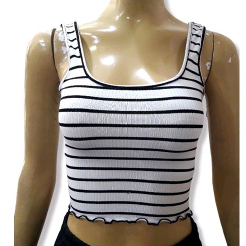 Tanktop Croptop Casual Branded Export Termurah