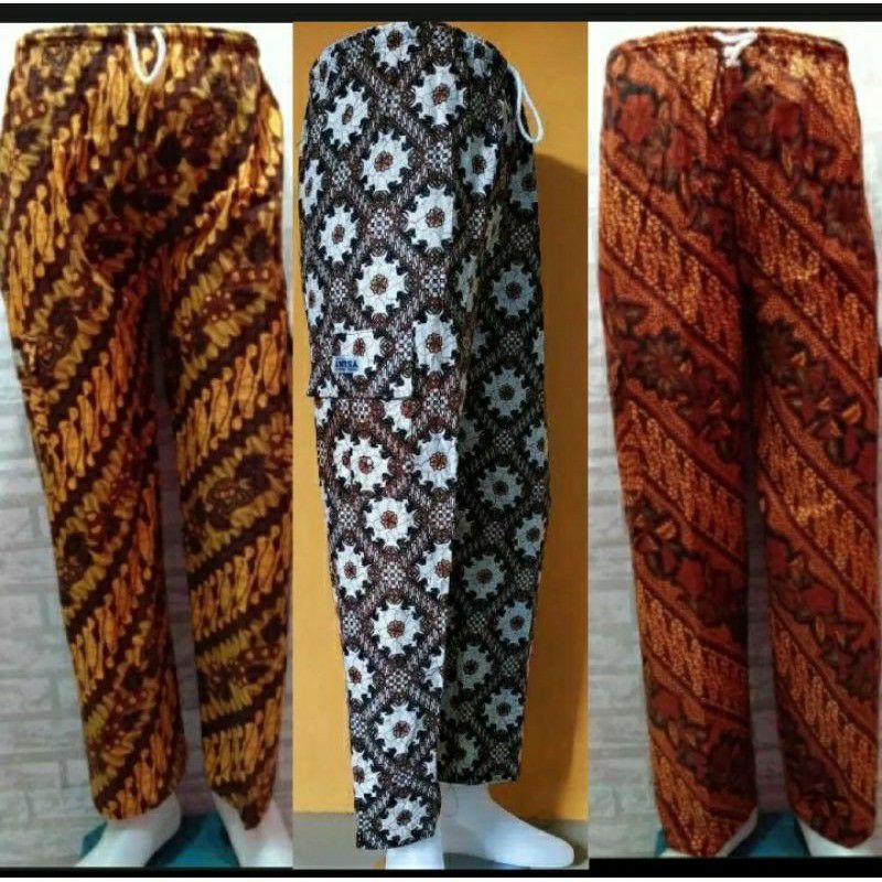 Celana batik pria - celana boim pria - celana batik panjang - celana batik tradisional